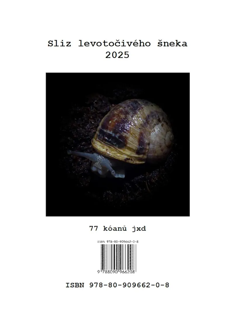 Sliz levotočivého šneka 2025