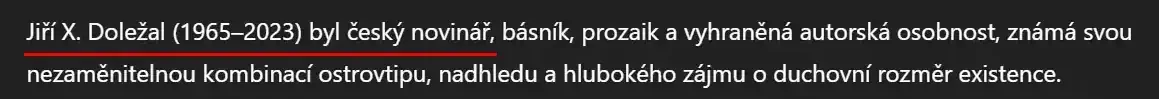 jxd zemřel