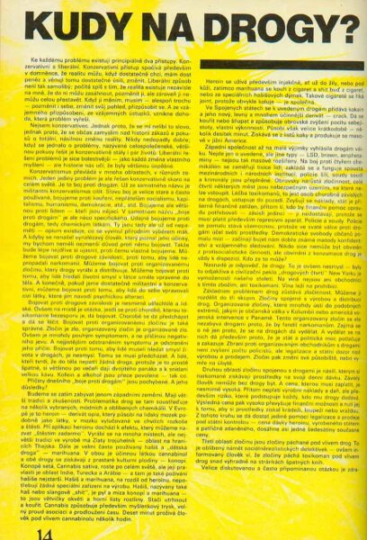První legalizační článek – 1990