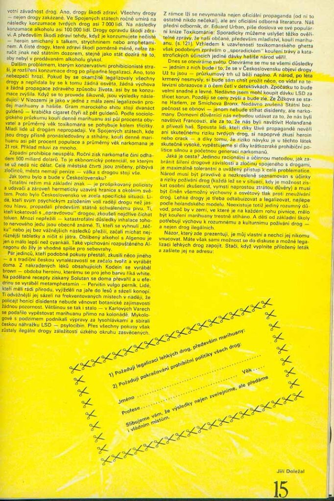 První legalizační článek